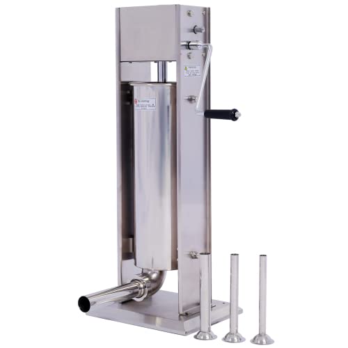 Stainless Steel 15LB Sausage Stuffer V7939