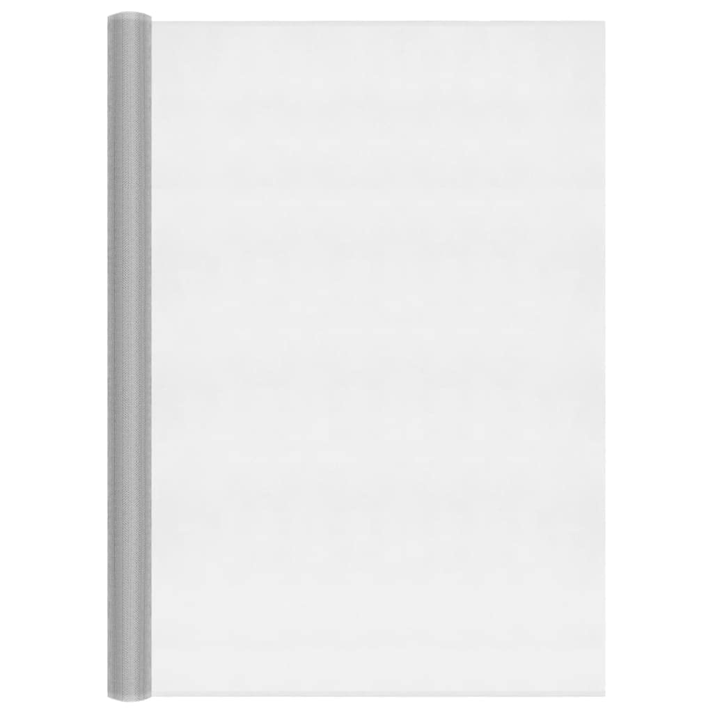 Aluminum Mesh Screen 44.1" x 196.9" Silver B38310