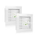 14" x 14" Aluminum Gable Vents with Screen, 2 Pack M485524