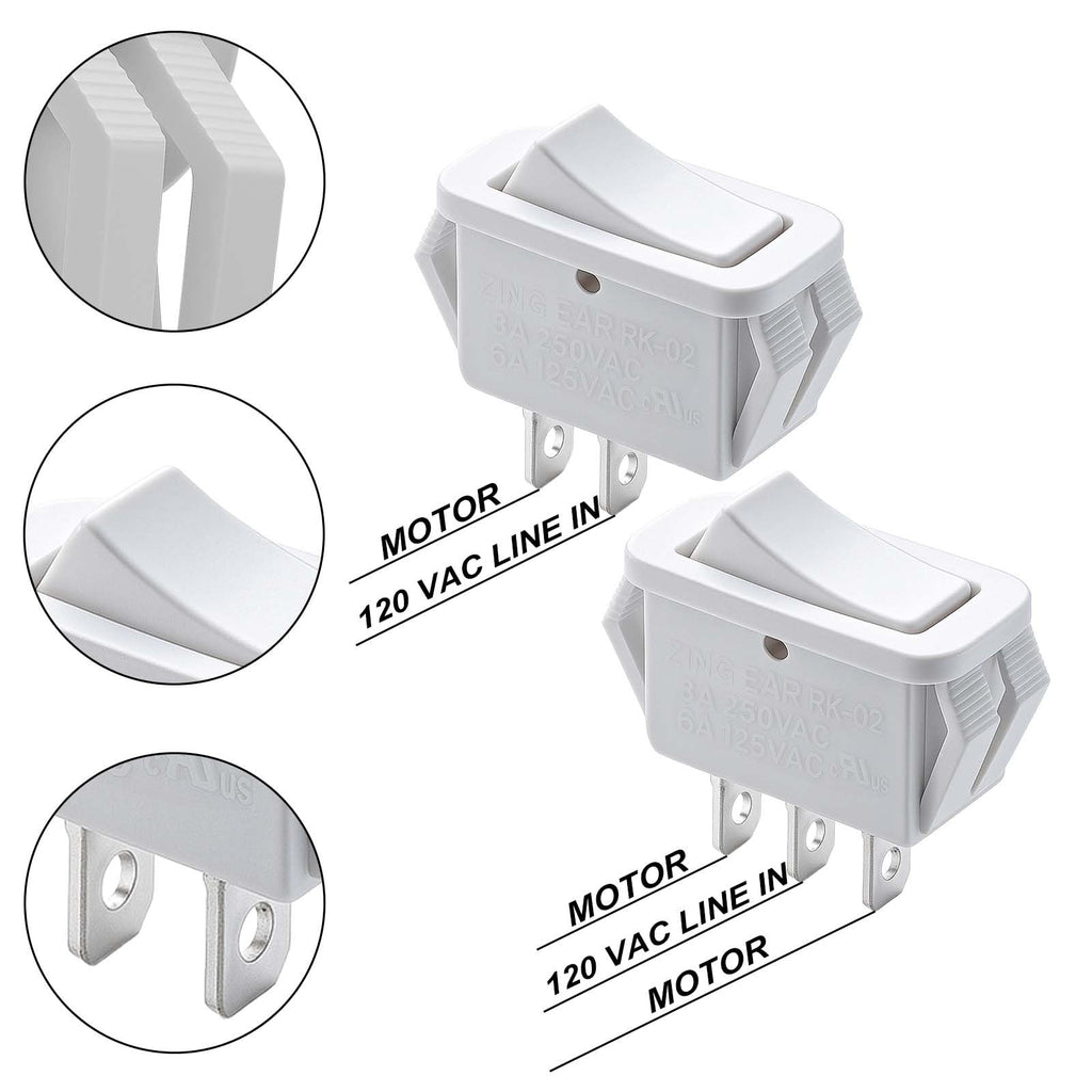 Range Hood Rocker Switch Kit W3054