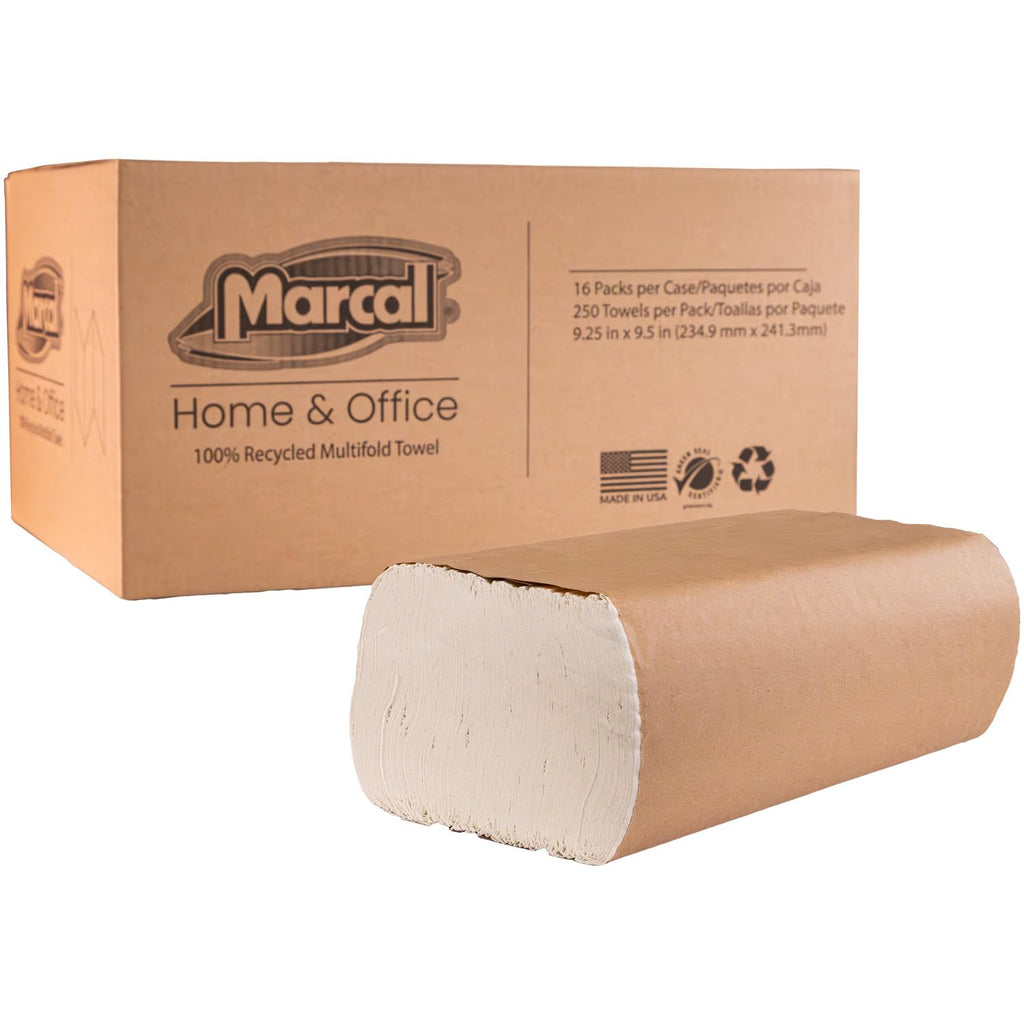 Multifold Paper Towels, White, 4,000 Sheets/Case H834