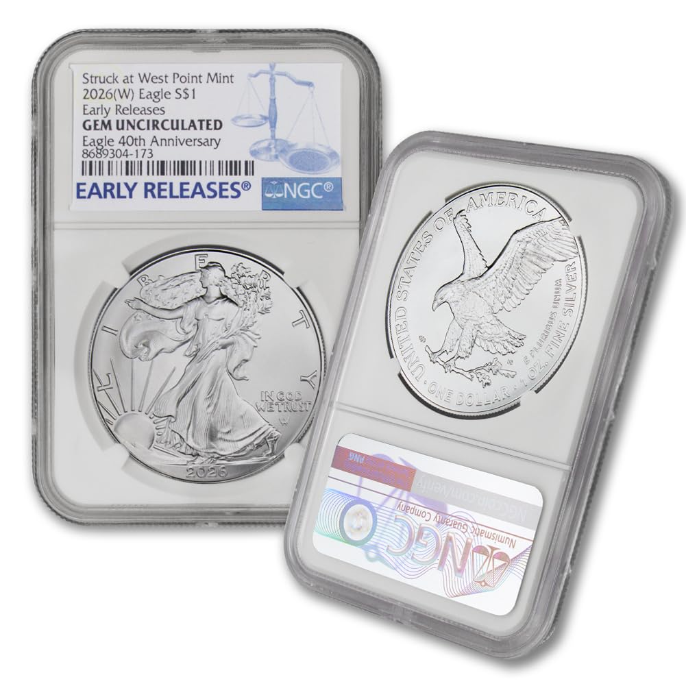 1 oz American Silver Eagle Coin A198