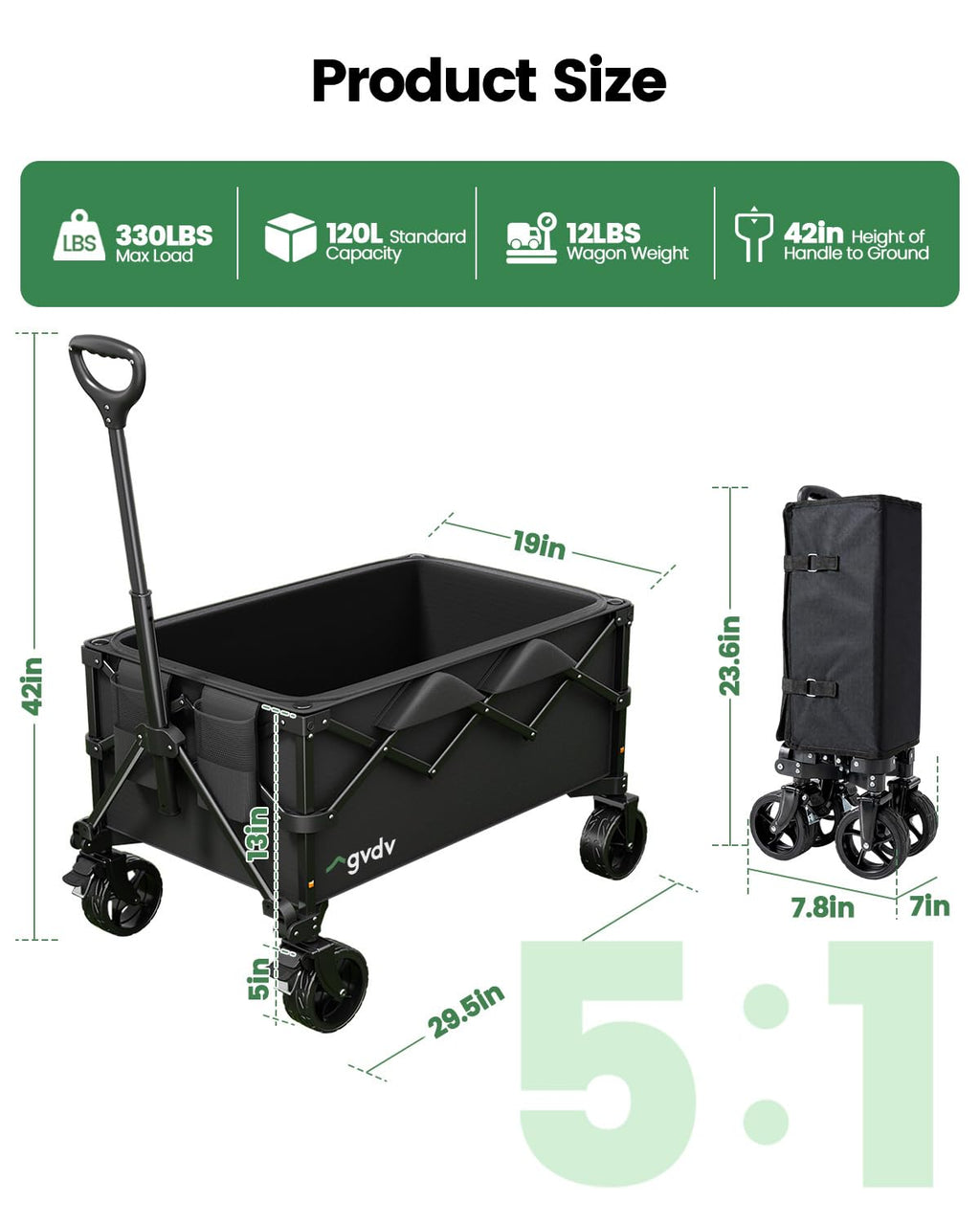 Foldable Wagon S787