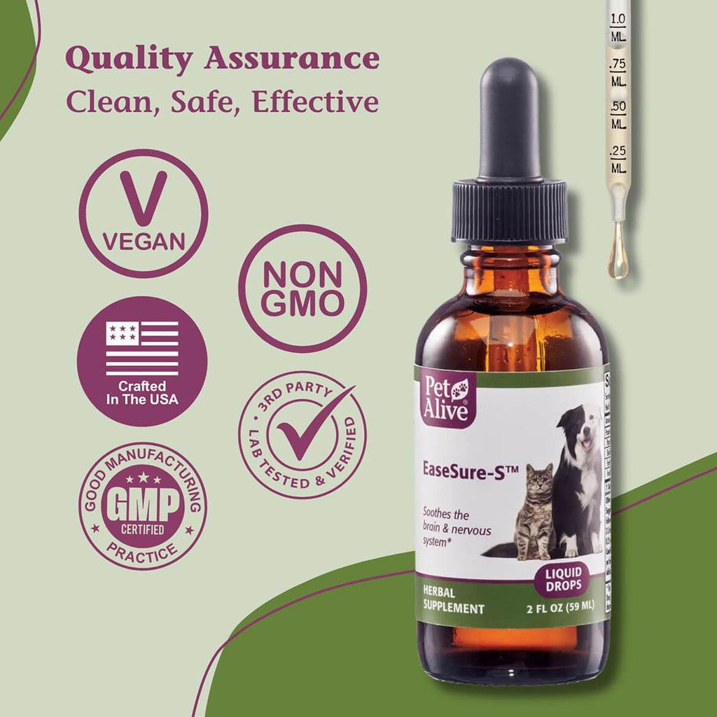 2 Fl Oz Herbal Nervous System Support for Pets S59374