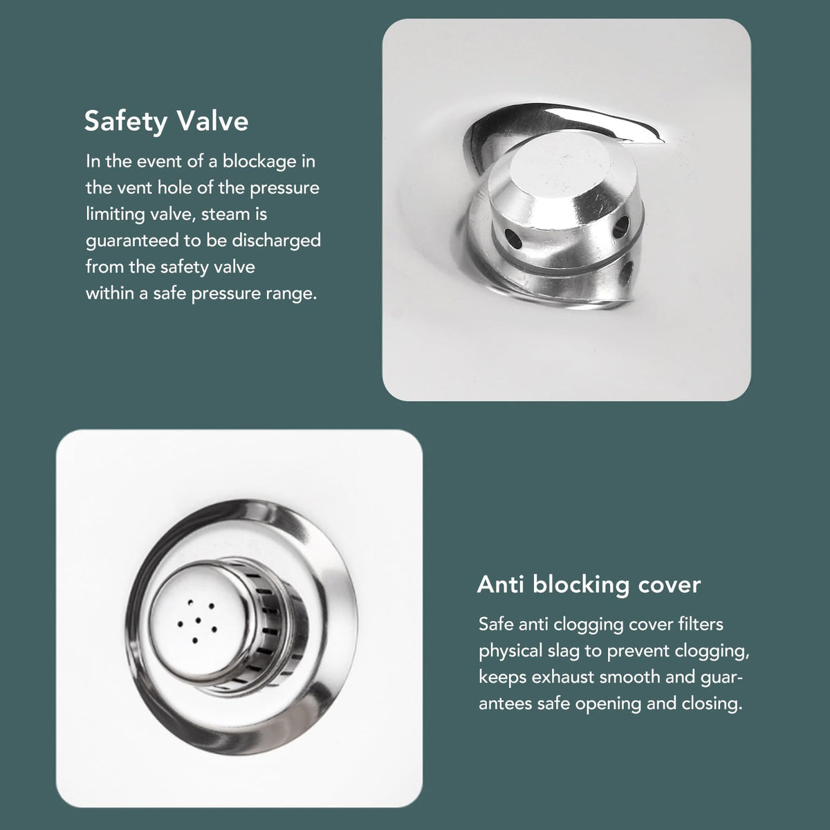 Stainless Steel 3L Pressure Cooker V317276