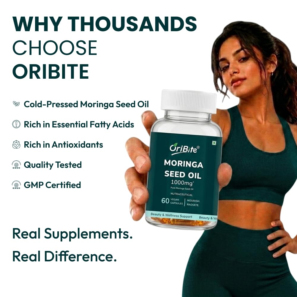 Moringa Seed Oil 1000mg 60 Capsules E993