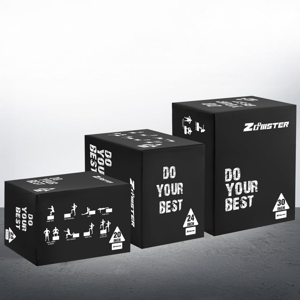 3-in-1 Plyometric Jump Box M606