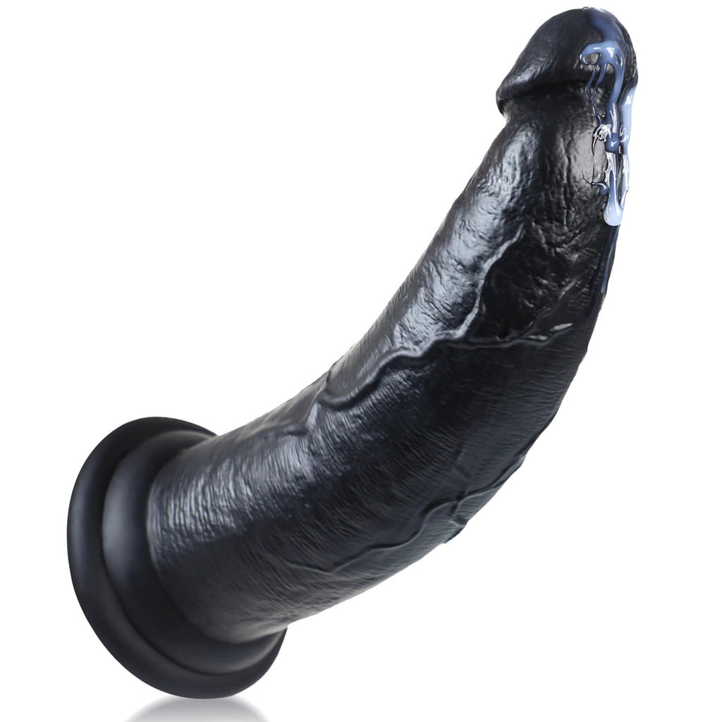 12 Inch Black Thick Anal Dildo G3433