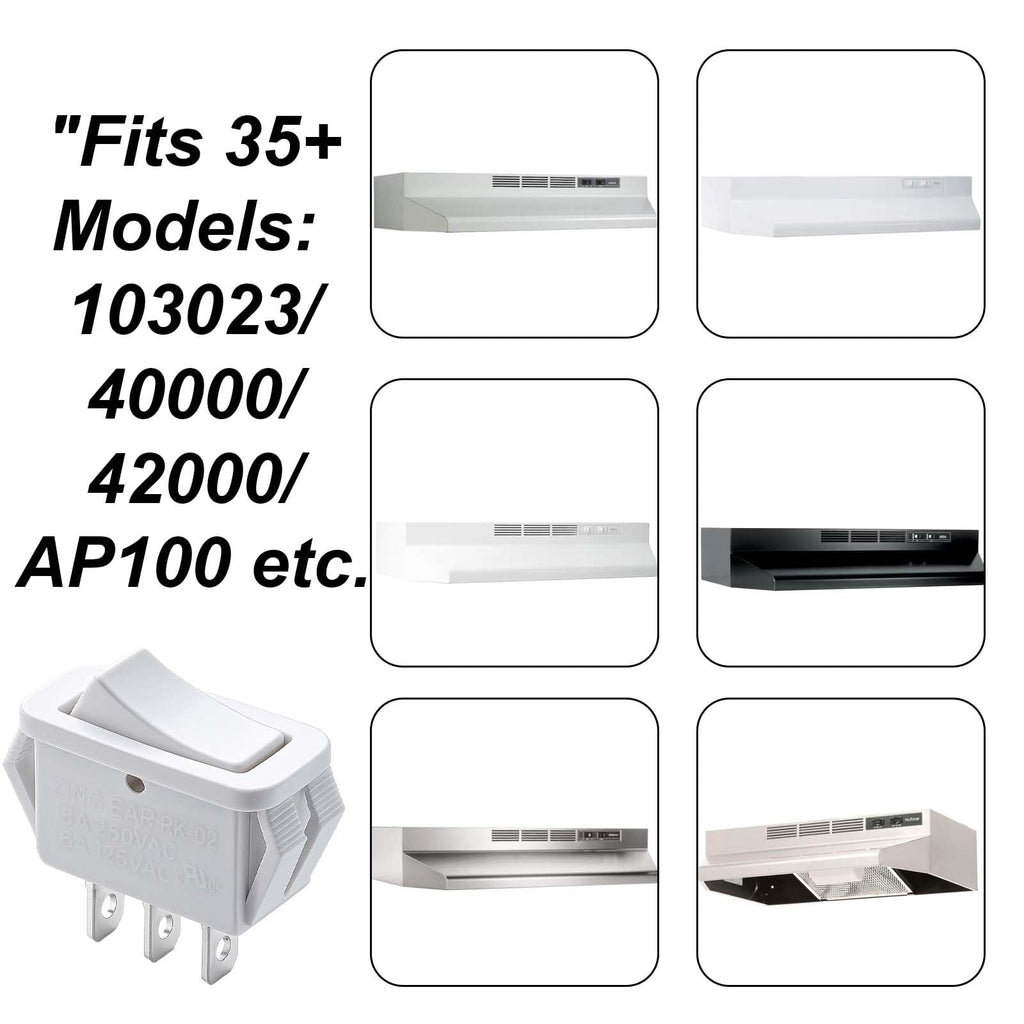 Range Hood Rocker Switch Kit W3054