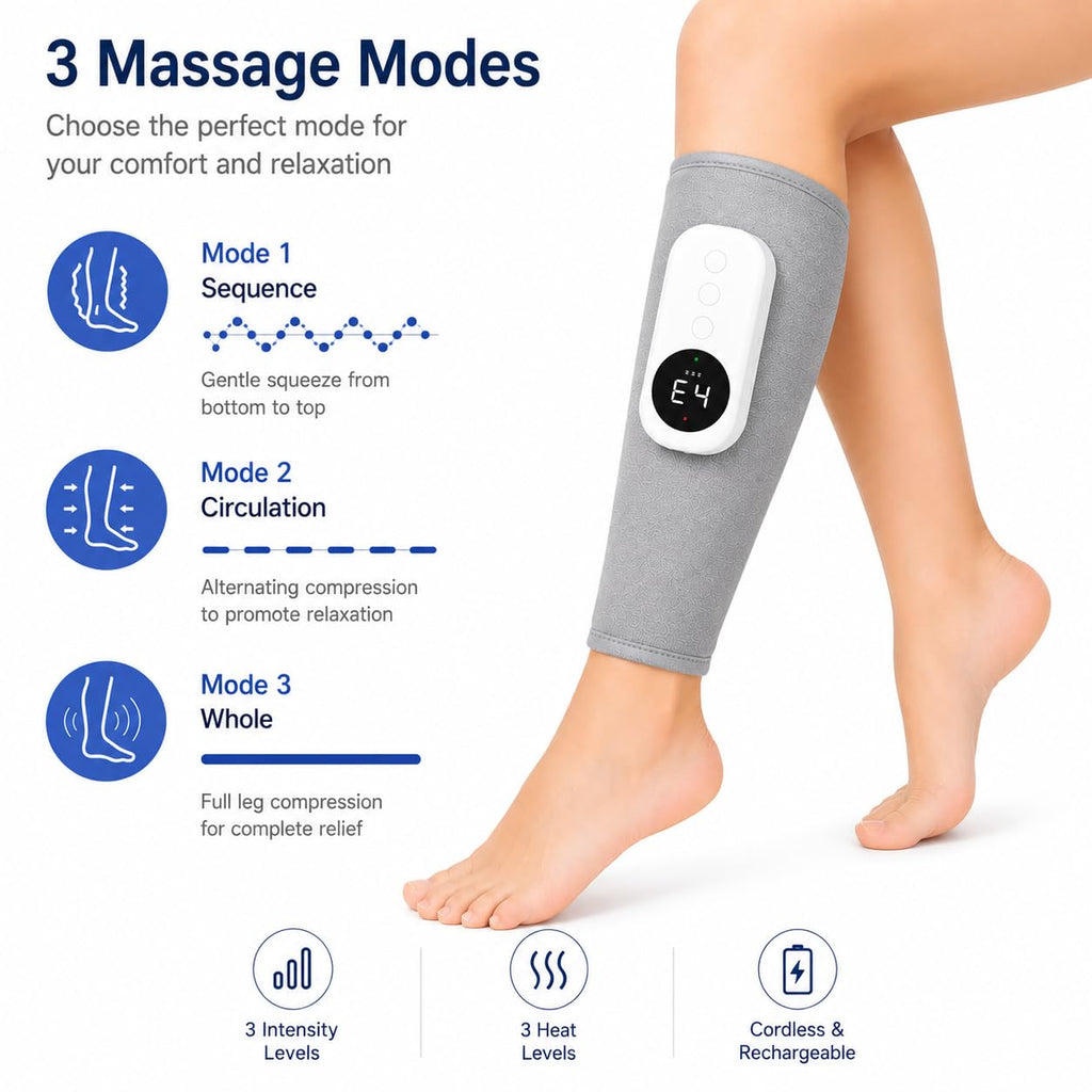 Cordless Air Massage Kneading Leg Massager T1901