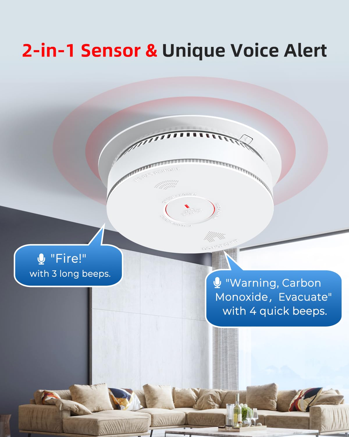 Smoke & CO Detector X291