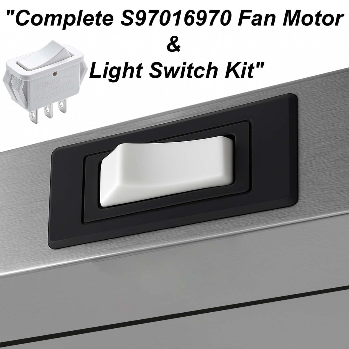 Range Hood Rocker Switch Kit W3054
