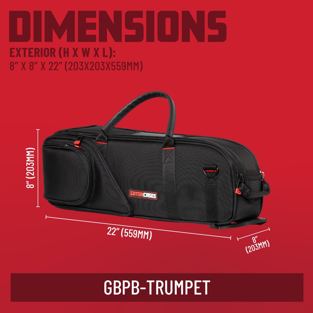 Pro Band and Orchestra Travel Bag for Bb Trumpet B921