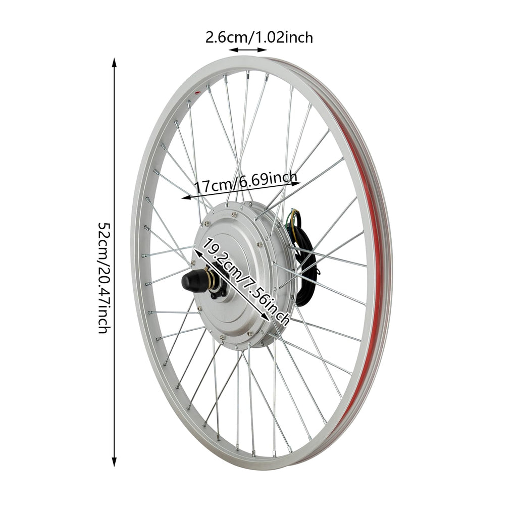 36V 750W Front Brushless Motor Electric Bicycle Conversion Kit S324222