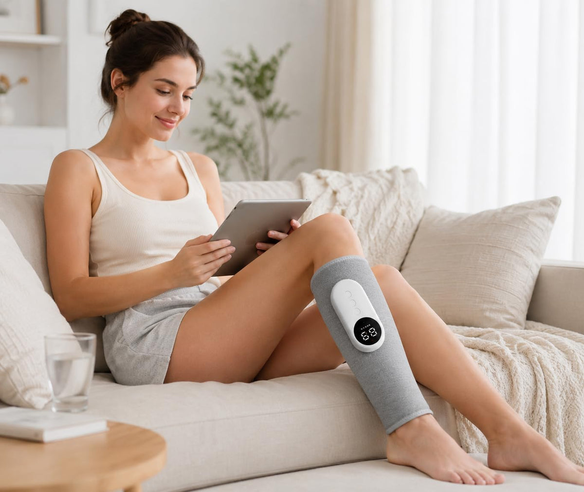 Cordless Air Massage Kneading Leg Massager T1901