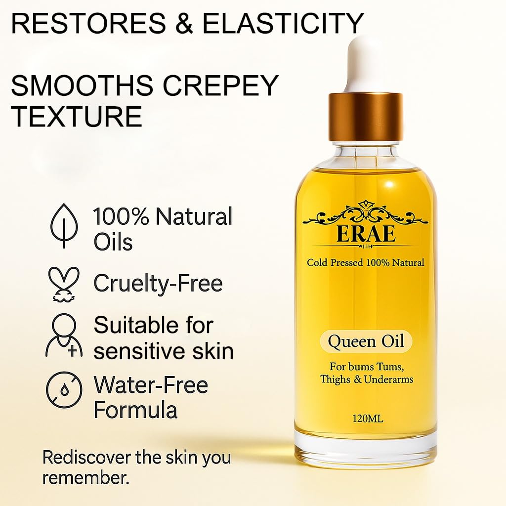 Cold-Pressed Natural Botanical Firming Oil for Face & Body, 4 fl oz E92733