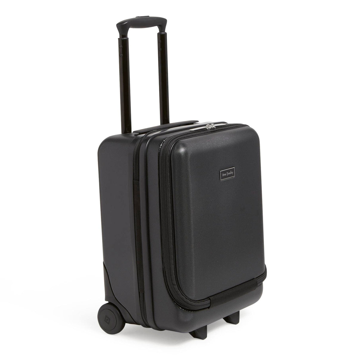 Black Hardside Underseat Rolling Suitcase G3884