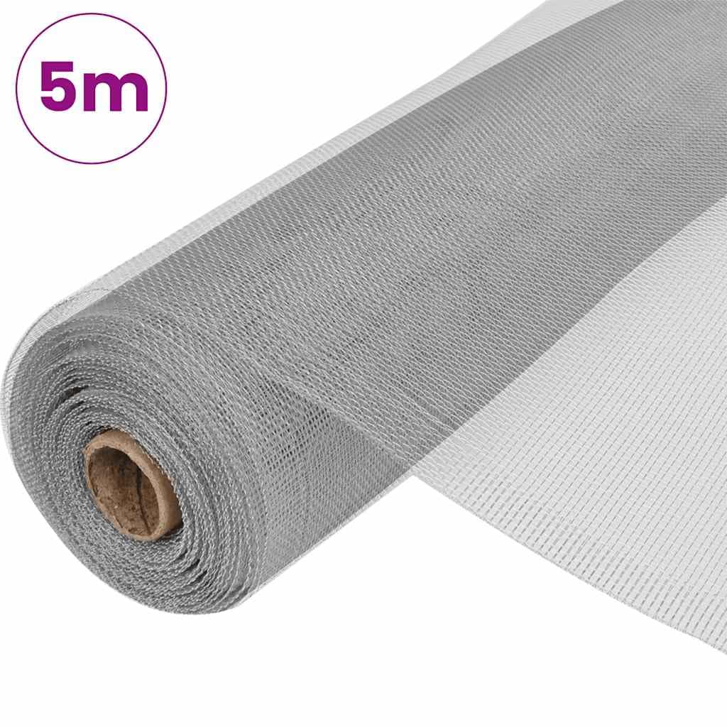 Aluminum Mesh Roll 39.4x196.9 Inch Silver I20816