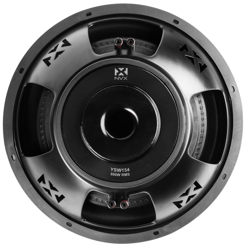 1600W Peak 15" Dual 4-Ohm Car Subwoofer Z218588