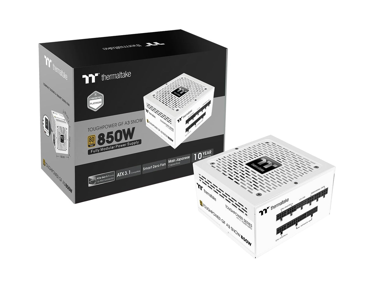850W 80+ Gold Full Modular ATX 3.1 Power Supply F6514