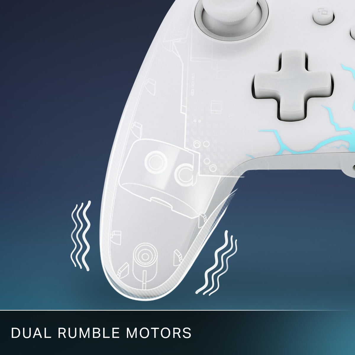Wired Gaming Controller with Hall Effect Thumbsticks W874