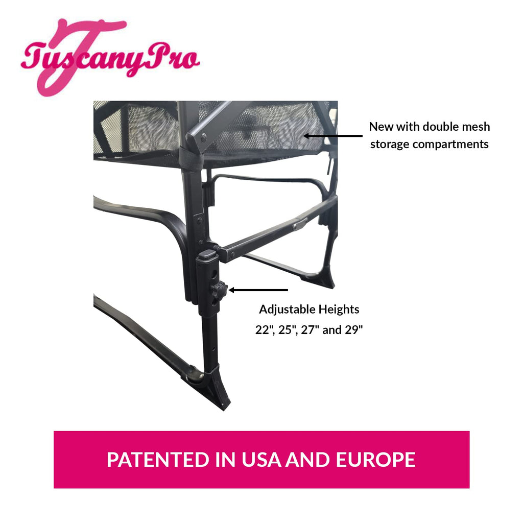 Heavy Duty Director Chair with Adjustable Seat Height M348