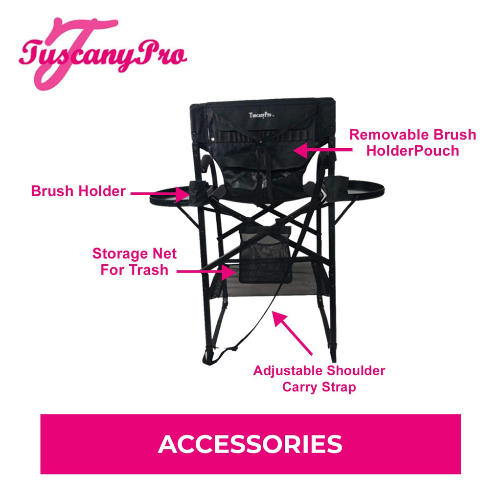 Heavy Duty Director Chair with Adjustable Seat Height M348