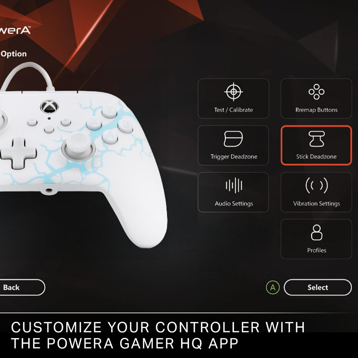 Wired Gaming Controller with Hall Effect Thumbsticks W874
