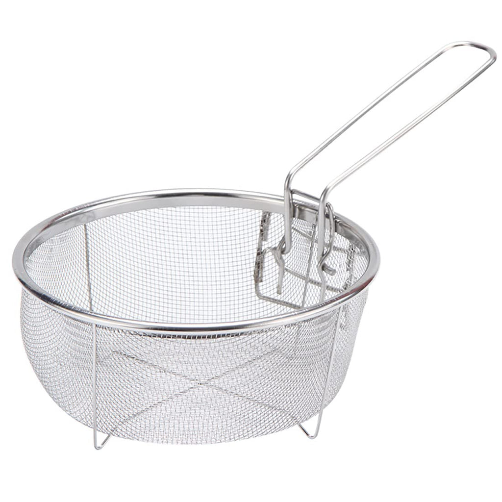 Stainless Steel Deep Fry Basket with Detachable Handle T514