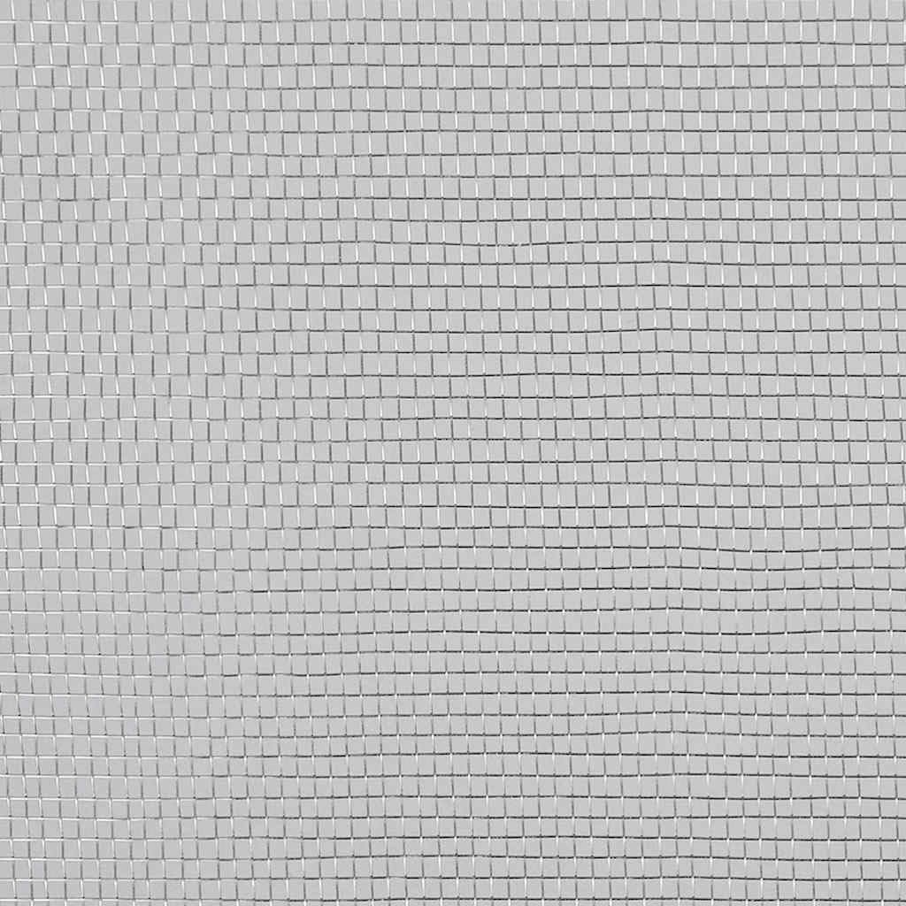 Aluminum Mesh Roll 39.4x196.9 Inch Silver I20816