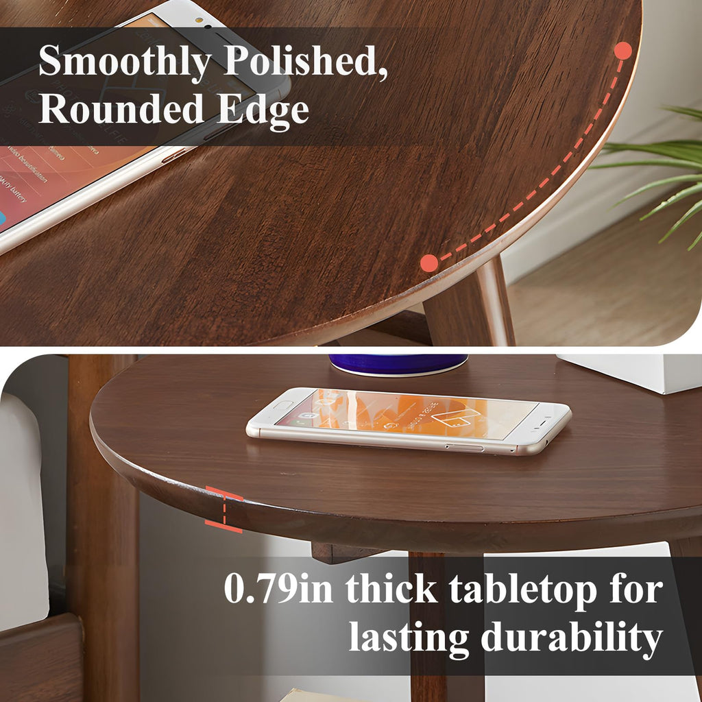 2-Tier Round Side Table J70322