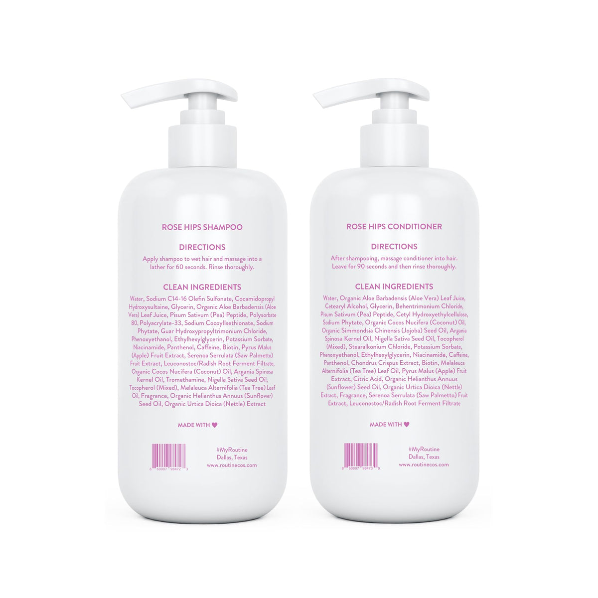 Rose Hips Shampoo and Conditioner Set J764711