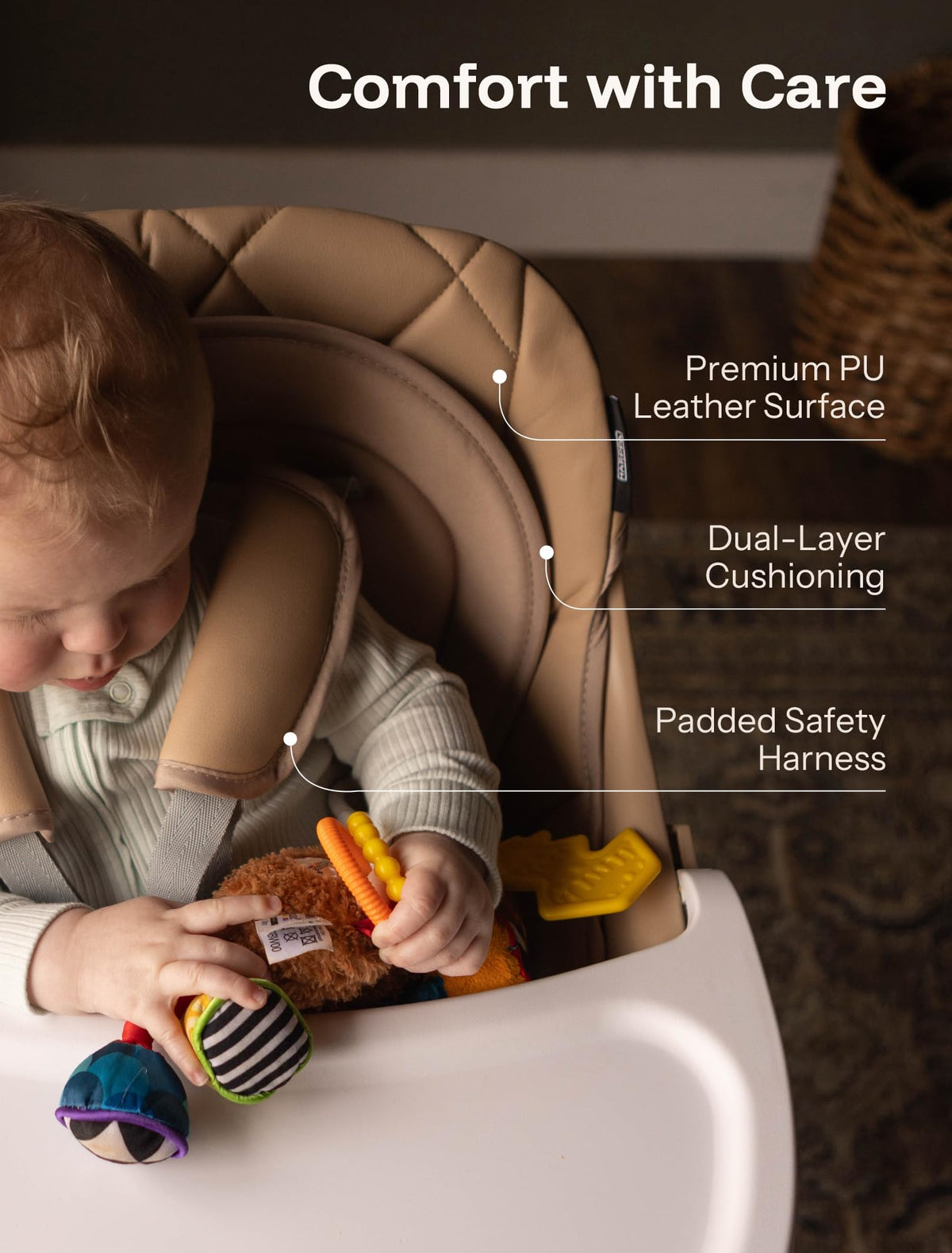 8-in-1 Convertible Baby High Chair O509