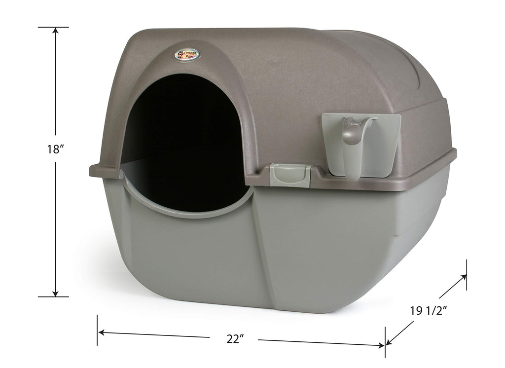 Large Brown Self Cleaning Litter Box L554574