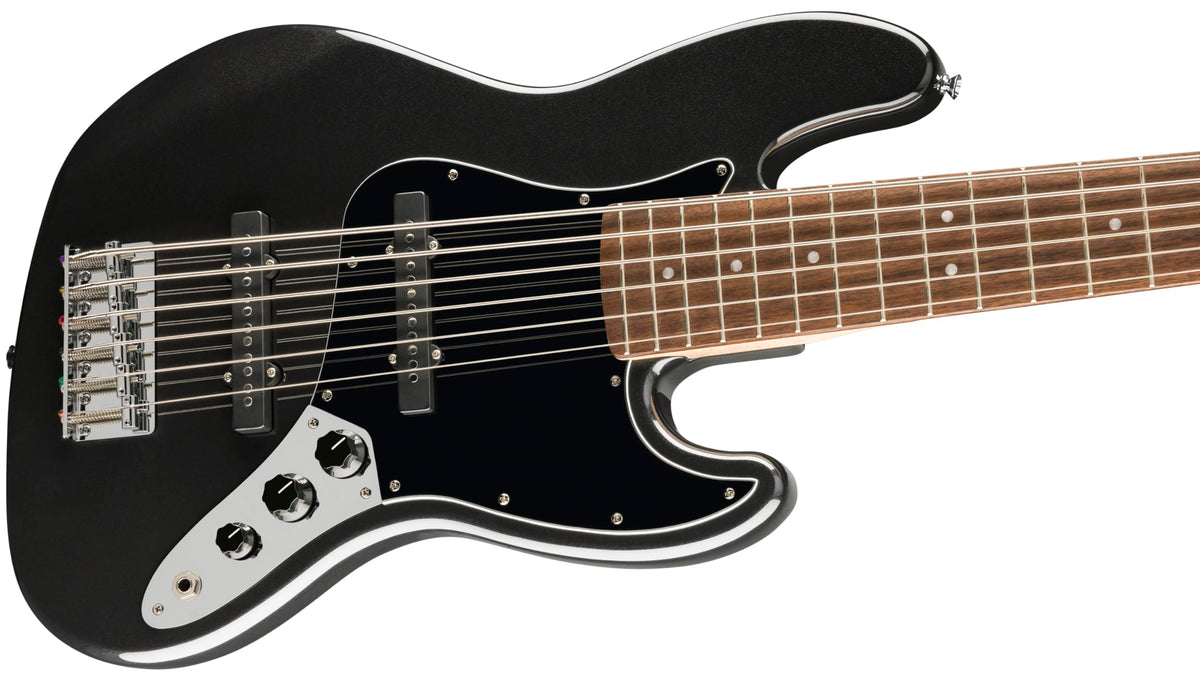 Black Metallic 6-String Bass Guitar F4905