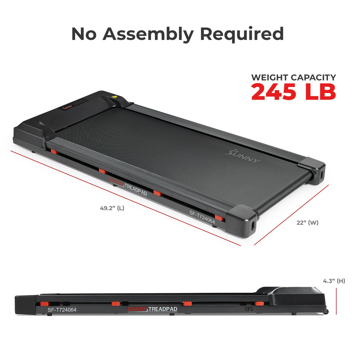 Wi-Fi Walking Treadmill W677394