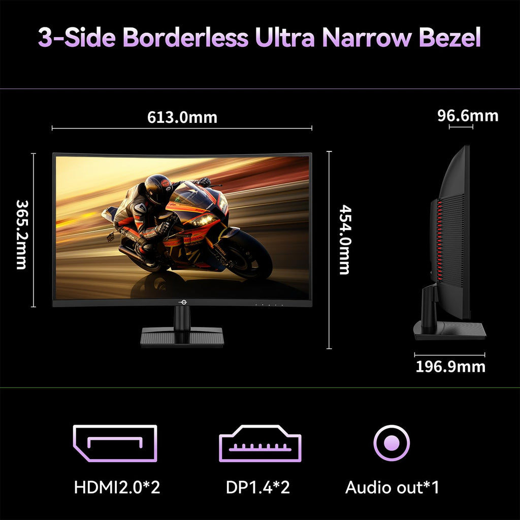 27" Curved QHD 240Hz Fast-VA 1ms Gaming Monitor L682518