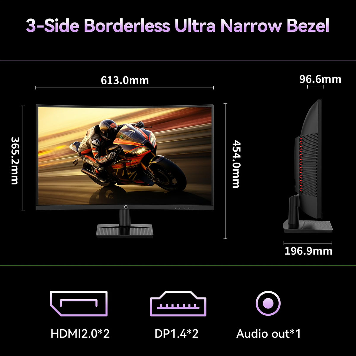27" Curved QHD 240Hz Fast-VA 1ms Gaming Monitor L682518