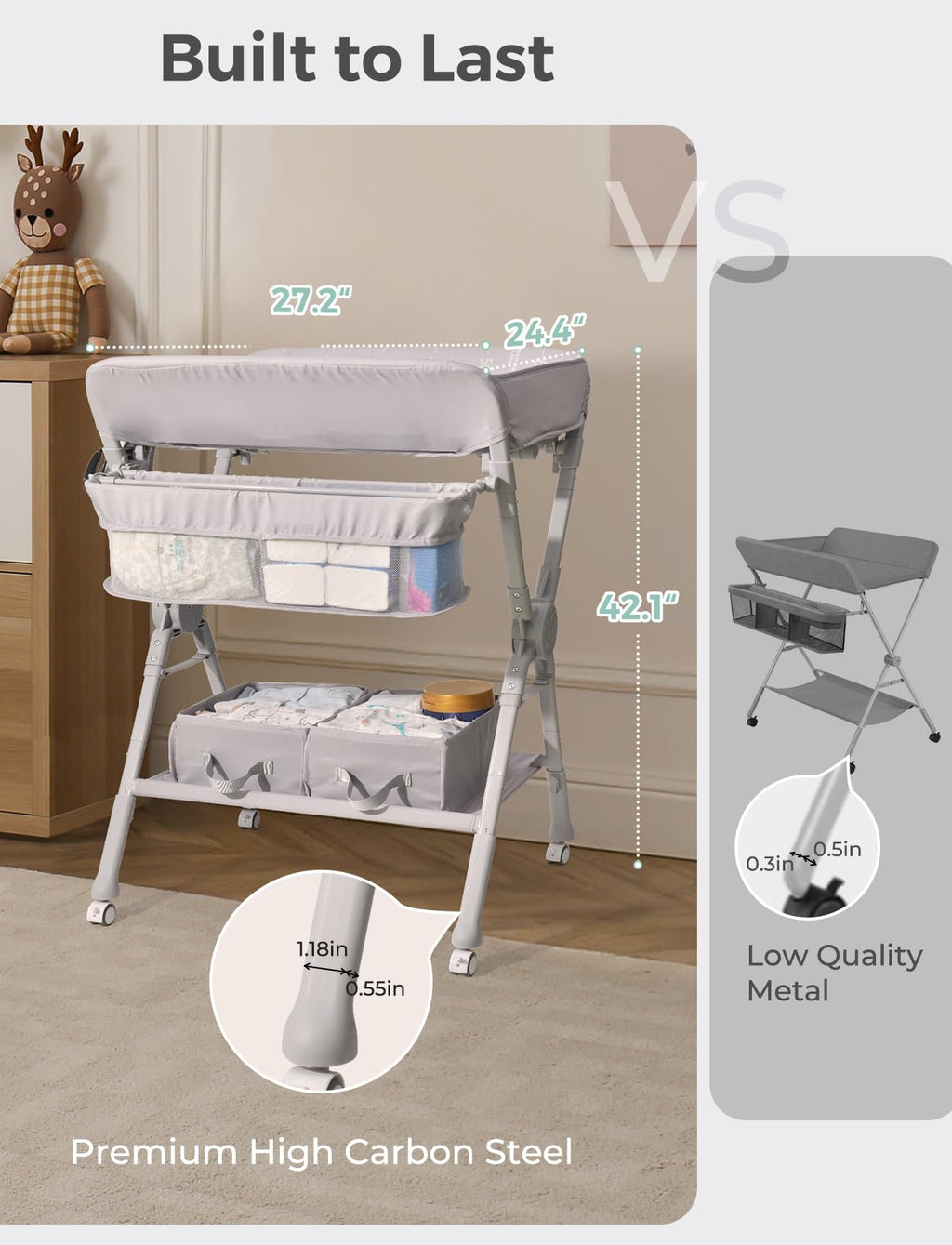 Portable Folding Baby Changing Table A4217