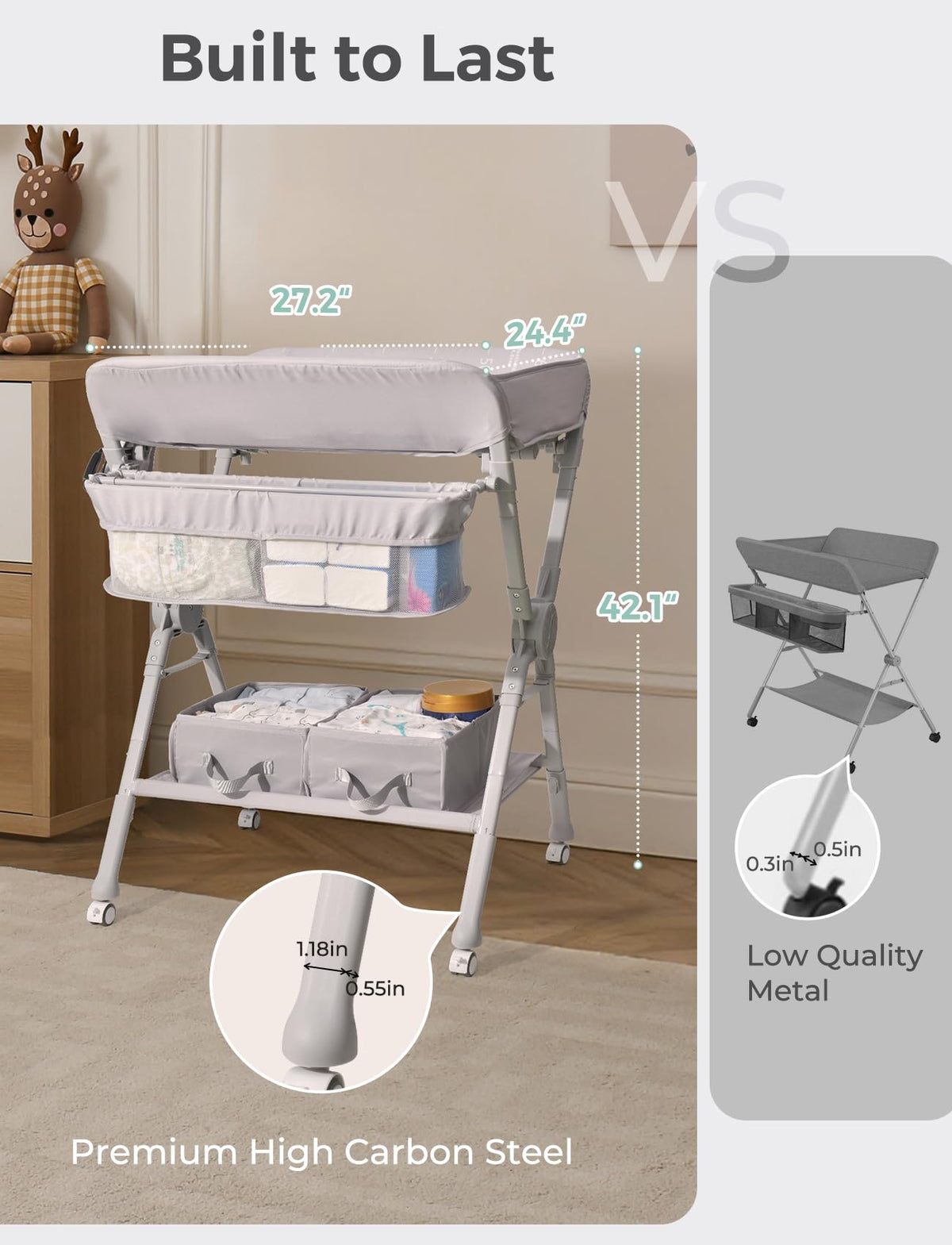 Portable Folding Baby Changing Table A4217