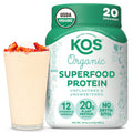Vegan Protein Powder, Unflavored & Unsweetened Pea Protein Blend, 20 Servings C861