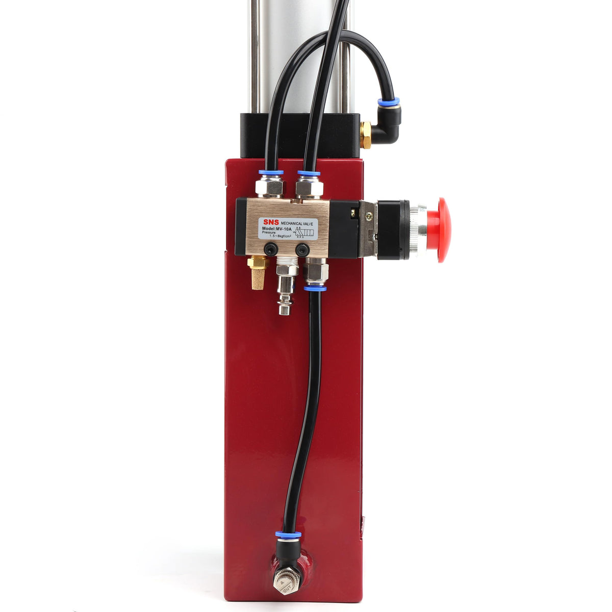 Aluminum Can Crusher Heavy Duty 12 Oz. and 16 Oz. Red Z859221