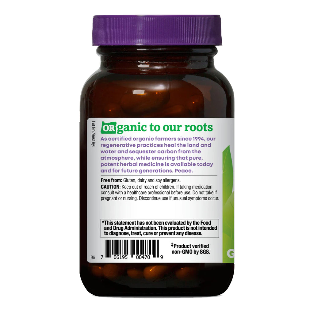 Organic Ashwagandha Ginkgo Vegan Capsules 90 Count N714465