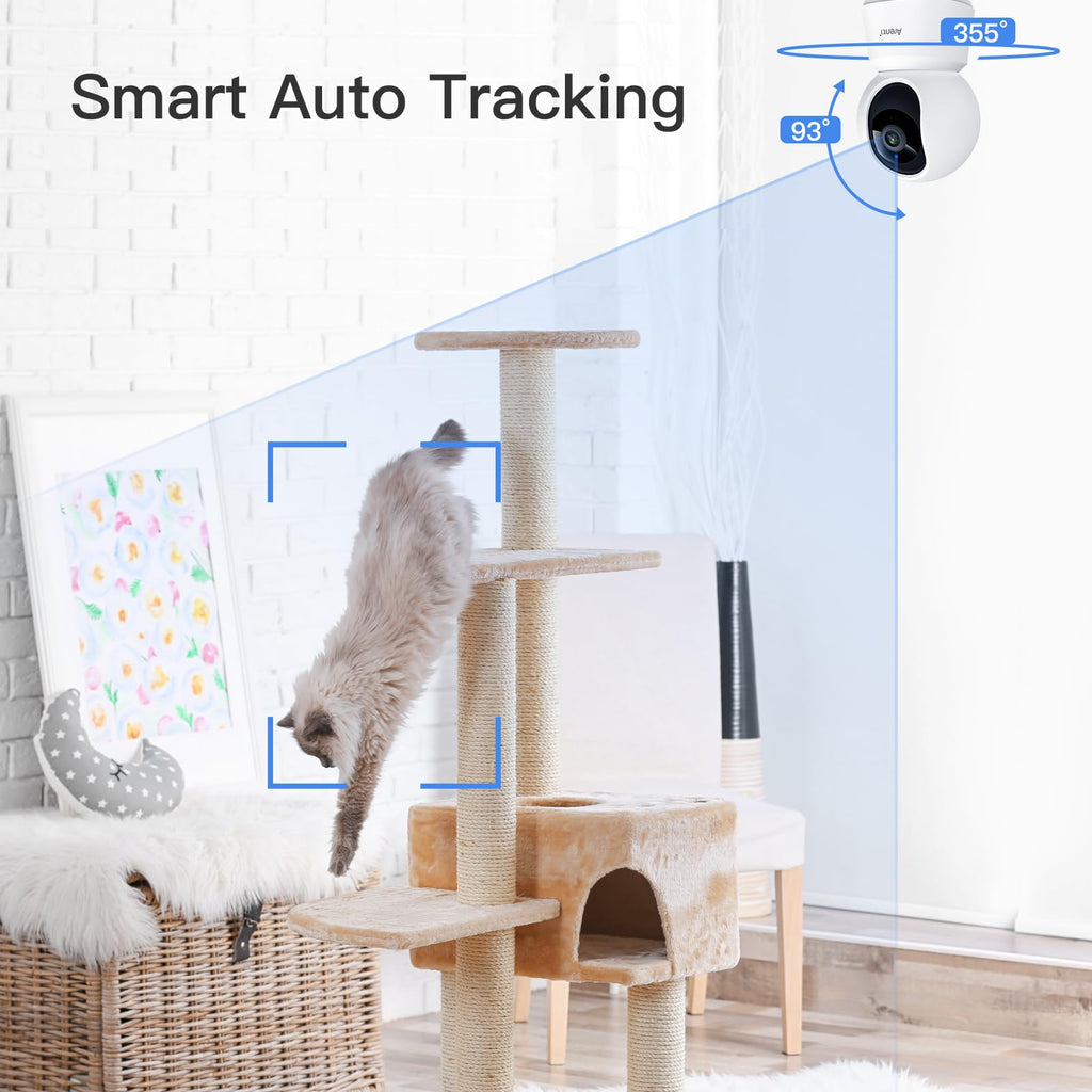 4MP 5G WiFi 6 Indoor Security Cameras N38627
