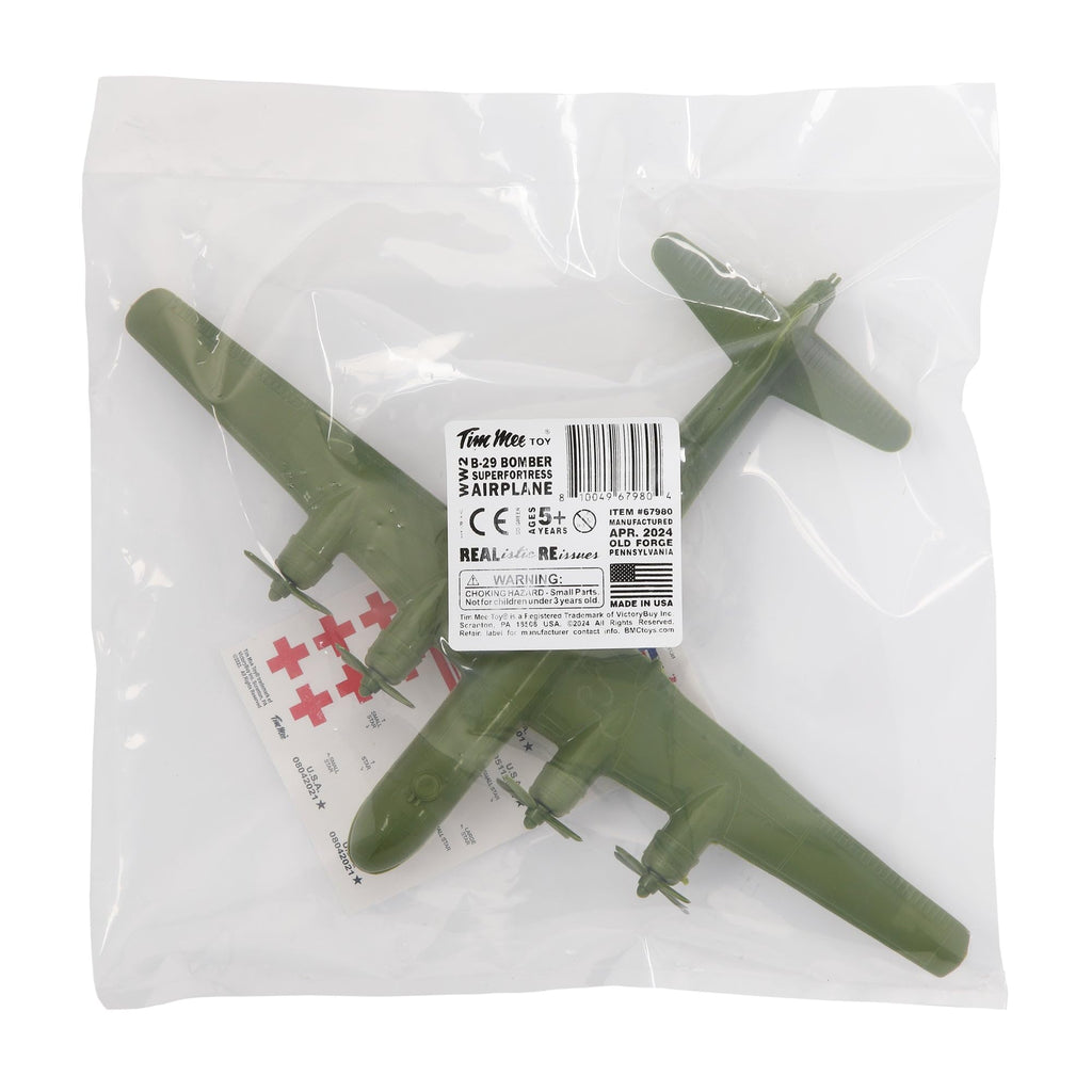 OD Green Plastic Bomber Plane V652