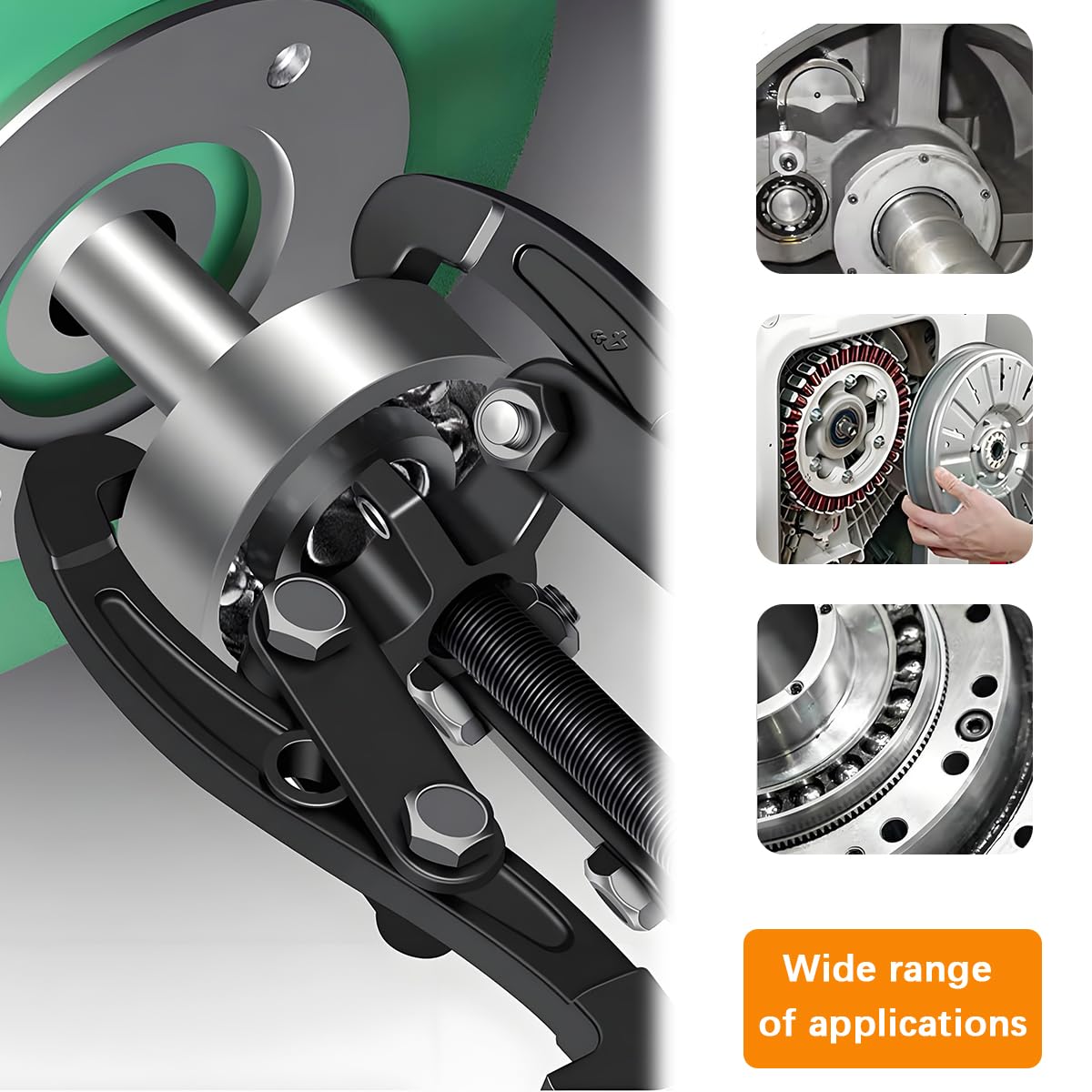 6 Inch Inner Bearing Puller with Reversible Jaws E13612