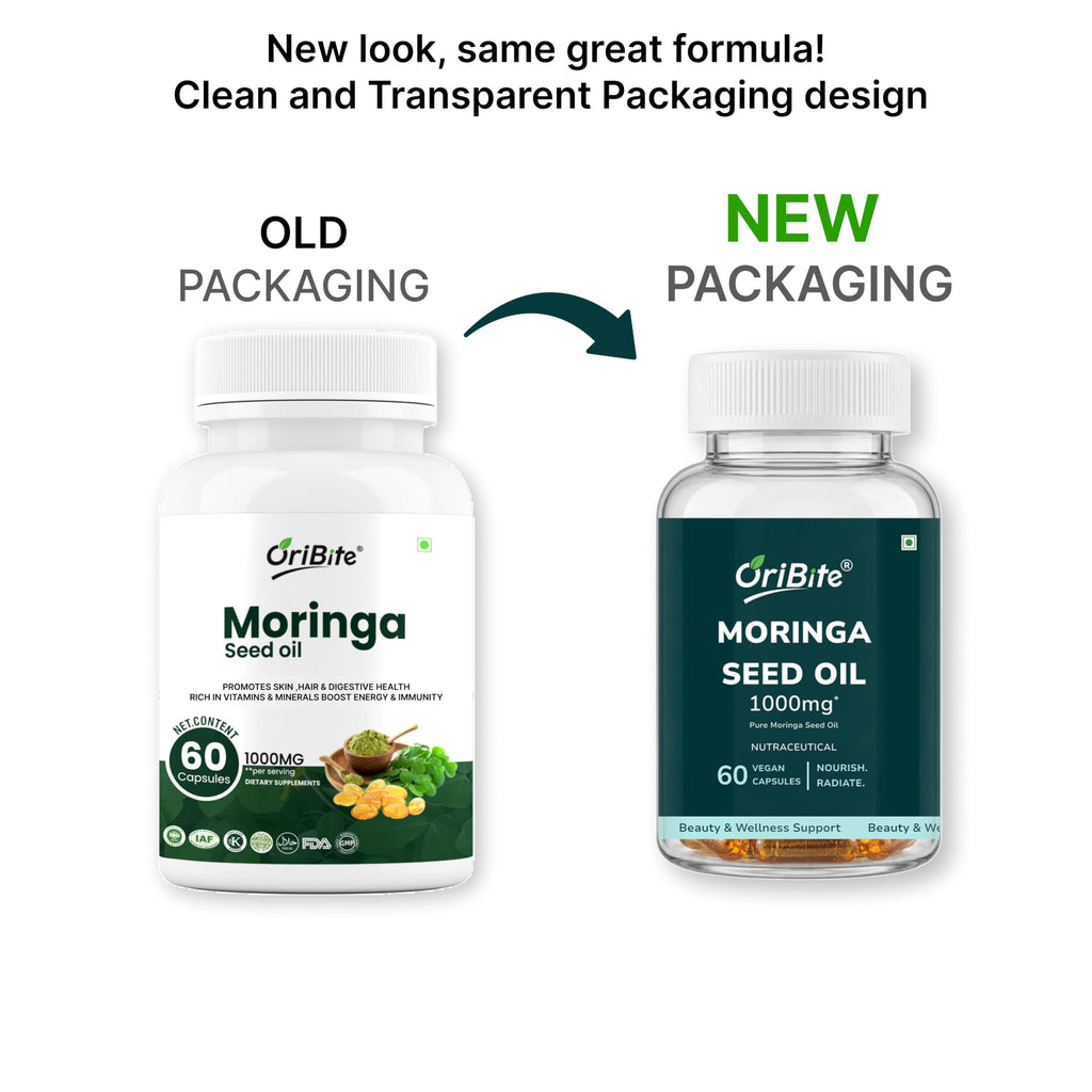 Moringa Seed Oil 1000mg 60 Capsules E993