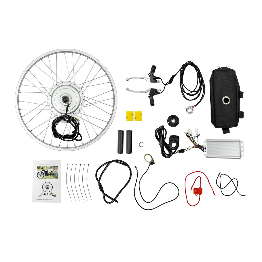 36V 750W Front Brushless Motor Electric Bicycle Conversion Kit S324222