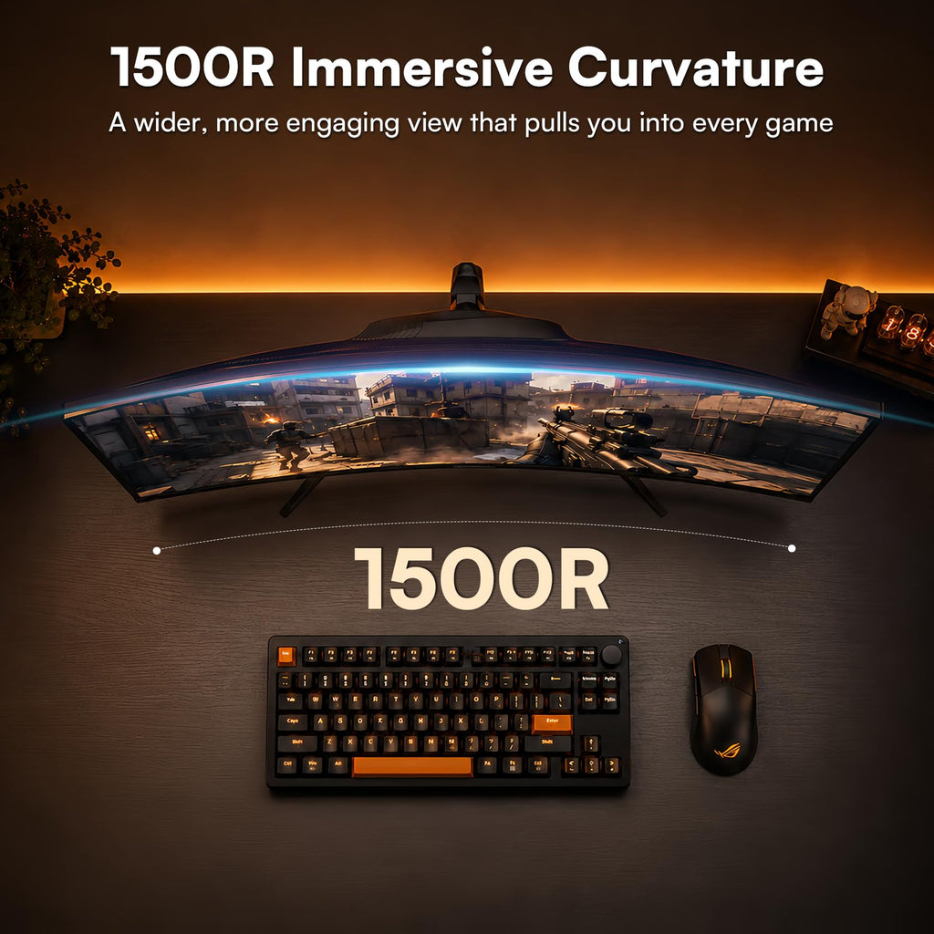 27 Inch 240Hz Curved Gaming Monitor 2K QHD N566235