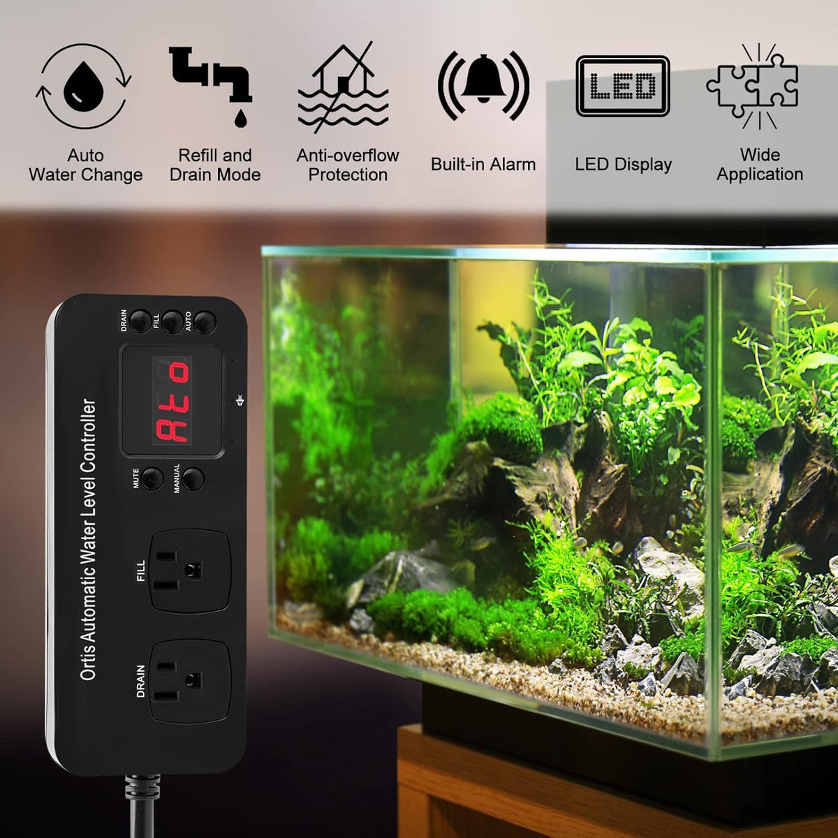 Automatic Water Level Controller for Aquarium Fish Tank A94009